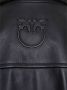 Pinko Leather Jackets Zwart Dames - Thumbnail 2