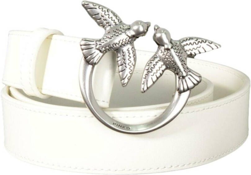 pinko Love Birds Belt Beige Dames