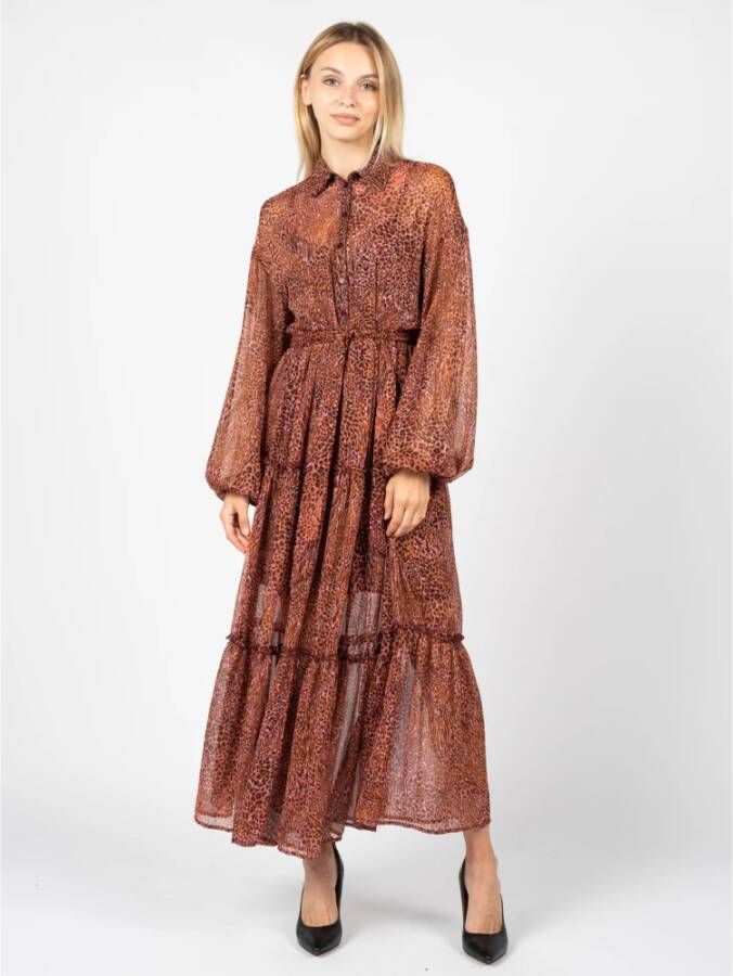 pinko Maxi Dresses Bruin Dames