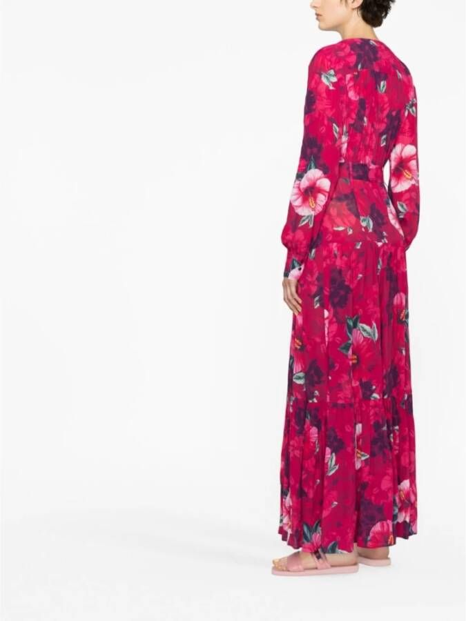 pinko Maxi Dresses Roze Dames