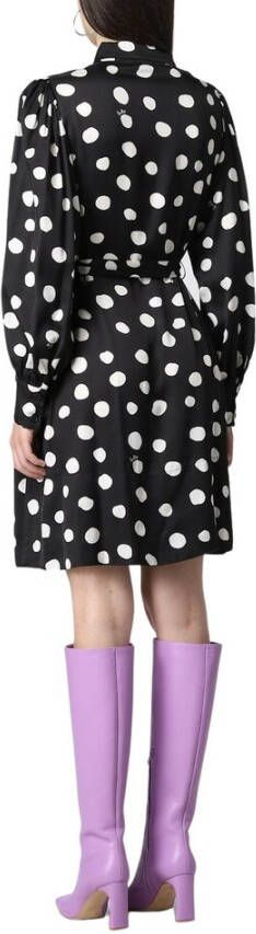 pinko MIDI-jurk Miinto-8E5B632F2F97A02E3E44 Zwart Dames