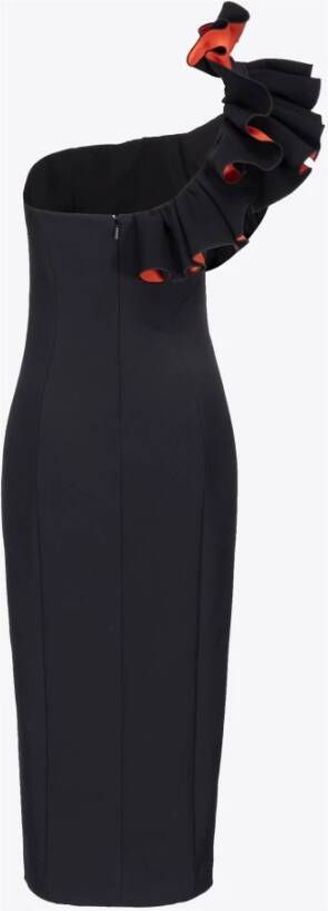 pinko Midi Dresses Zwart Dames