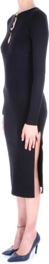 pinko Midi Dresses Zwart Dames