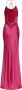 Pinko Fiji Abito Raso Stretch Paars Dames - Thumbnail 4
