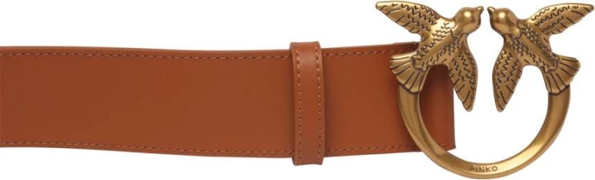 pinko Belts Brown Bruin Dames