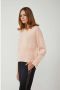 Pinko Zwarte Kasjmier Trui met Asymmetrische Manchetten Black Dames - Thumbnail 4