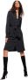 Pinko Zwarte Chemisier Jurk met Klassieke Kraag Black Dames - Thumbnail 10