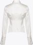 Pinko Shirts White Dames - Thumbnail 2