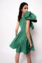 Pinko Short Dresses Groen Dames - Thumbnail 2