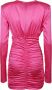 Pinko Short Dresses Roze Dames - Thumbnail 2