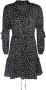 Pinko Short Dresses Zwart Dames - Thumbnail 2