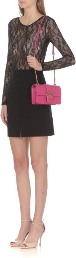 pinko Short Skirts Zwart Dames