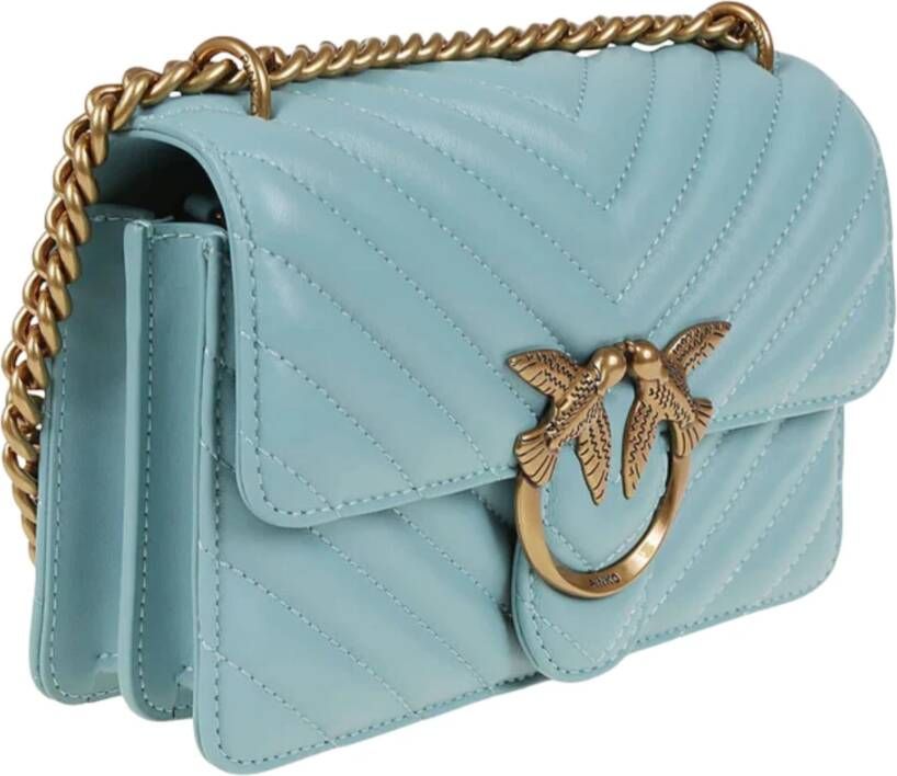 pinko Shoulder Bags Blauw Dames