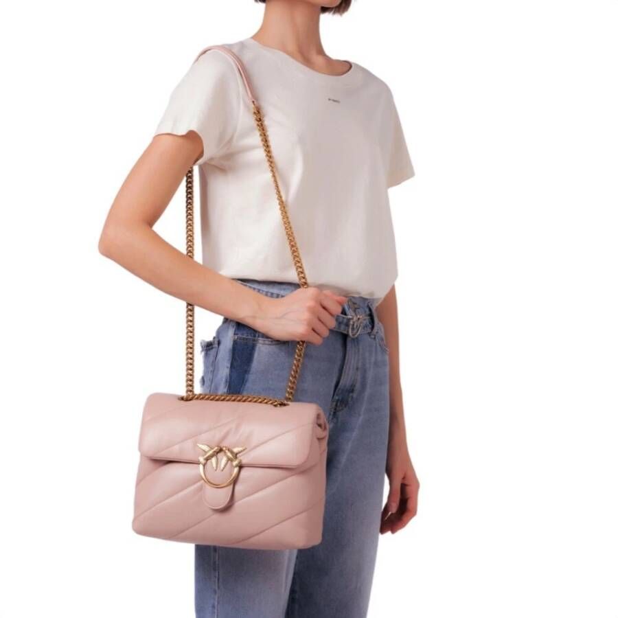 pinko Shoulder Bags Roze Dames