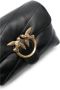 Pinko Zwarte schoudertas van schapenleer met goudkleurige hardware Black Dames - Thumbnail 10