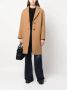 Pinko Beige Jas met Inkeping Revers Beige Dames - Thumbnail 2
