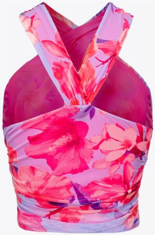 pinko Sleeveless Tops Paars Dames