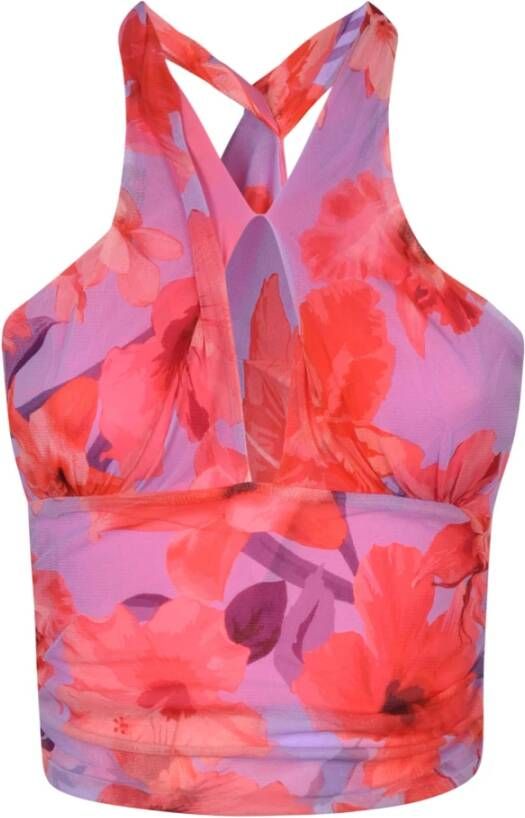 pinko Sleeveless Tops Paars Dames