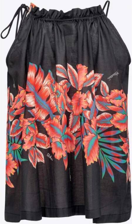 pinko Sleeveless Tops Zwart Dames