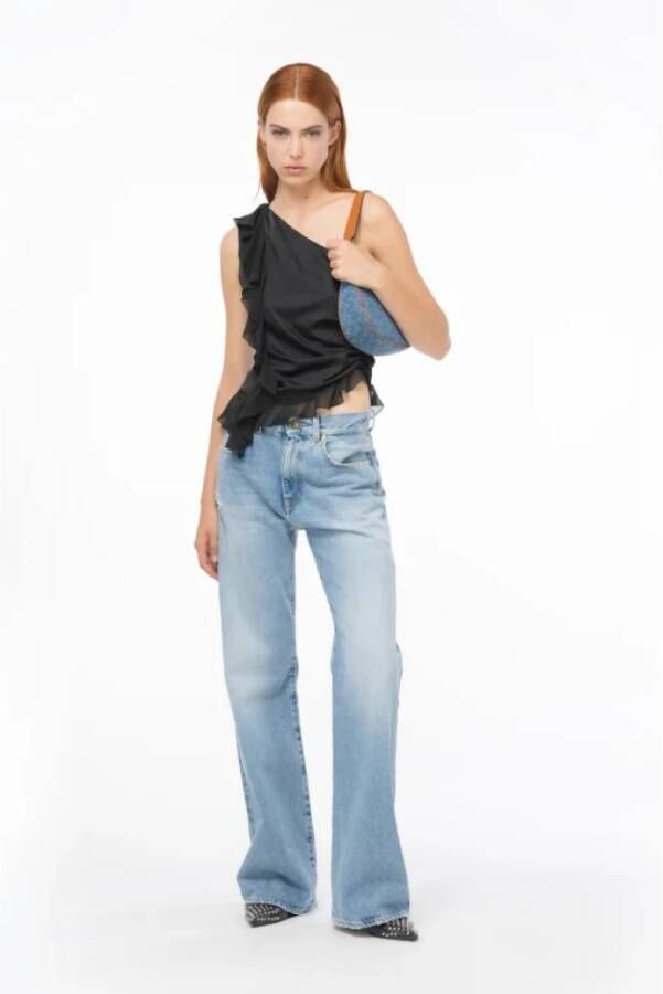 pinko Sleeveless Tops Zwart Dames