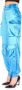 Pinko Blauwe Satijnen Cargo Broek Chic Stijl Blue Dames - Thumbnail 2