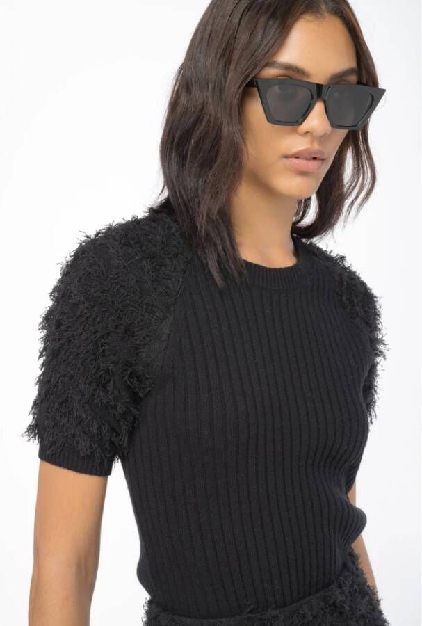 pinko Stijlvolle Breisels Zwart Dames