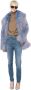 Pinko Hoge taille skinny fit jeans met Love Birds riem Blue Dames - Thumbnail 5