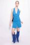 Pinko Lichtblauwe mouwloze jurk voor vrouwen Blauw Dames - Thumbnail 2