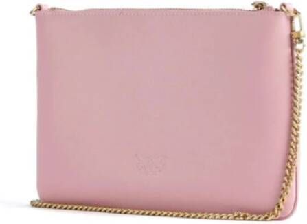 pinko Stijlvolle Clutch Tas Pink Dames