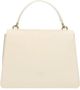 Pinko Love Bag One Top Handle Classic Li Bianco Seta-Antique Gold White Dames - Thumbnail 4