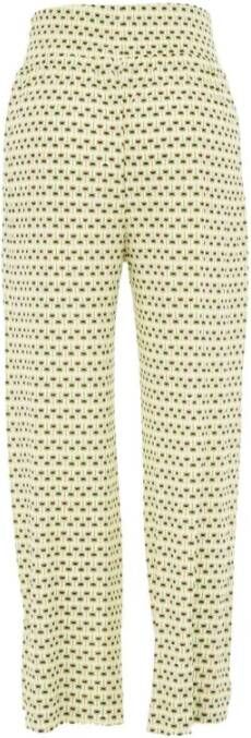 pinko Straight Trousers Beige Dames