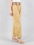Pinko Avida Pantalone Pj704 Pelleovo Geel Dames - Thumbnail 2