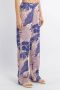 Pinko Pacato Pantalone Marocaine Stampa Tropical Paars Dames - Thumbnail 7