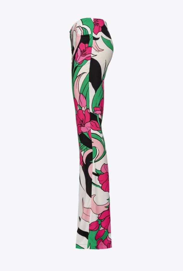 pinko Rechte Broek Roze Dames