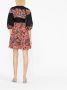 Pinko Tropische Print Katoenen Jurk Multicolor Dames - Thumbnail 2