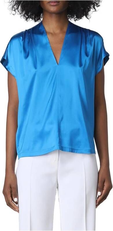 pinko T-Shirts Blauw Dames