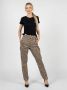 Pinko Gaia 9 Girlfrid Pj633 Gedrukte oefening Beige Dames - Thumbnail 2