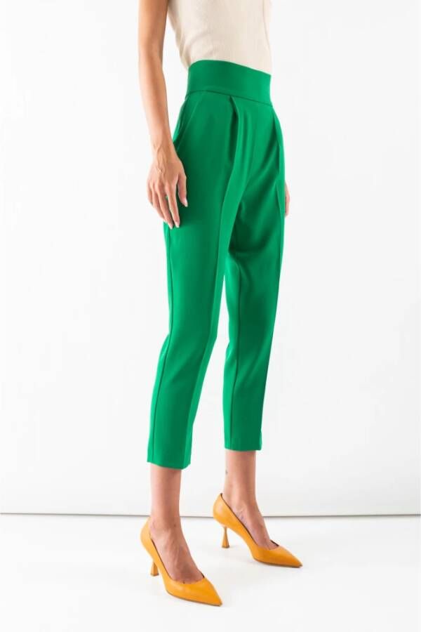 pinko Trousers Groen Dames
