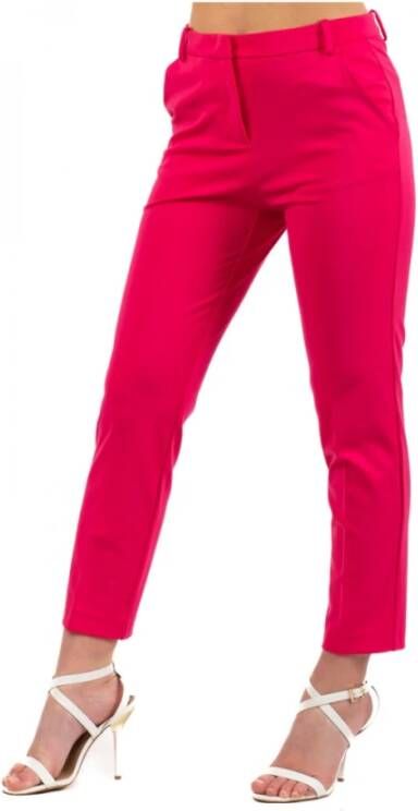 pinko Trousers Roze Dames