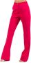 Pinko Straight Trousers Roze Dames - Thumbnail 6