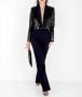 Pinko Elegante Palazzo Broek Zwart Outlet Black Dames - Thumbnail 2