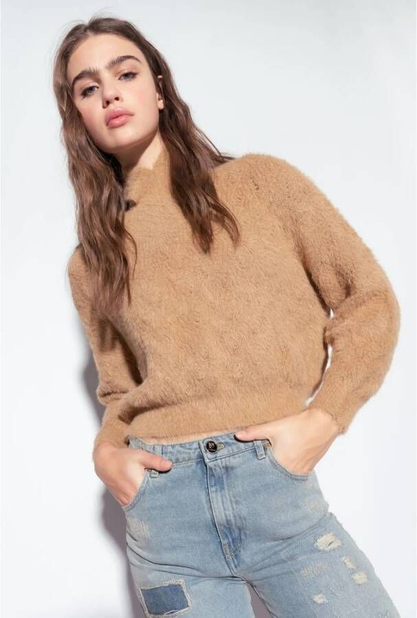 pinko Turtlenecks Beige Dames
