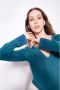 Pinko Redbull wool shirt ultrafine Groen Dames - Thumbnail 4