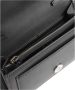 Pinko Elegante Zwarte Leren Portemonnee Love One Black Dames - Thumbnail 4