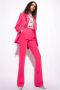 Pinko Straight Trousers Roze Dames - Thumbnail 3