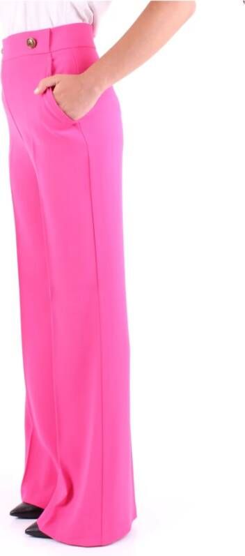 pinko Wide Trousers Roze Dames