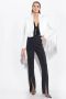 Pinko Broek met split aan de onderkant Black Dames - Thumbnail 3