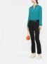 Pinko Wide Trousers Zwart Dames - Thumbnail 2