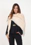 Pinko Monogram Jacquard Sjaal met Franje Pink Dames - Thumbnail 2