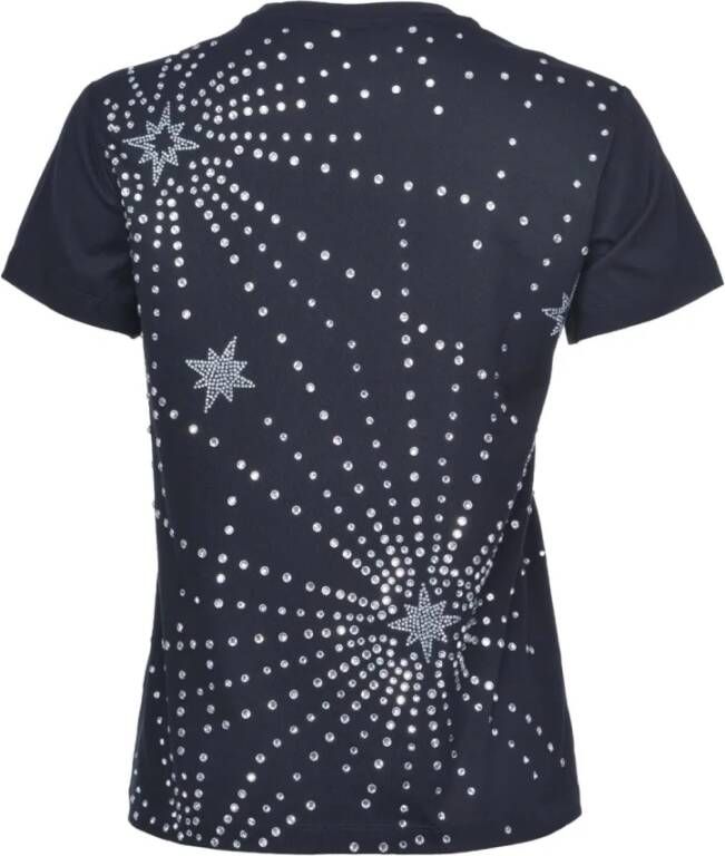 pinko Zaccaria Jersey T-Shirt Black Dames